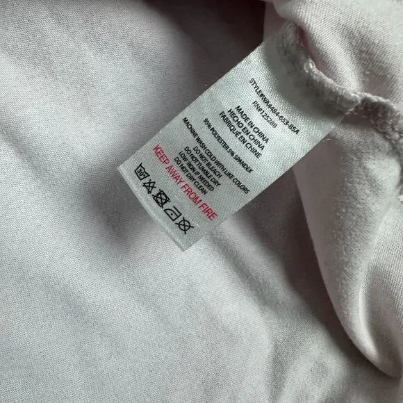 Life Is Good Top Womens S Pink Sleep Shirt Flower Pots Button Front Pajamas READ - Picture 7 of 11